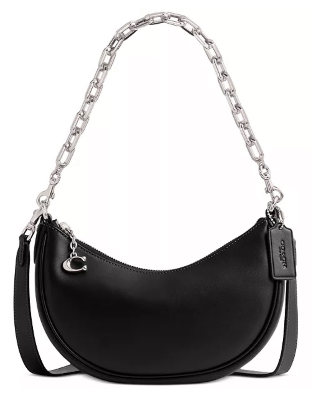 Coach Mira shoulder crossbody back black